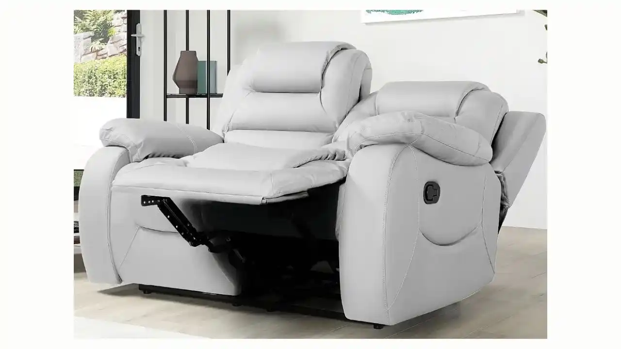 Vancouver Leather 2 Seater Recliner Sofa