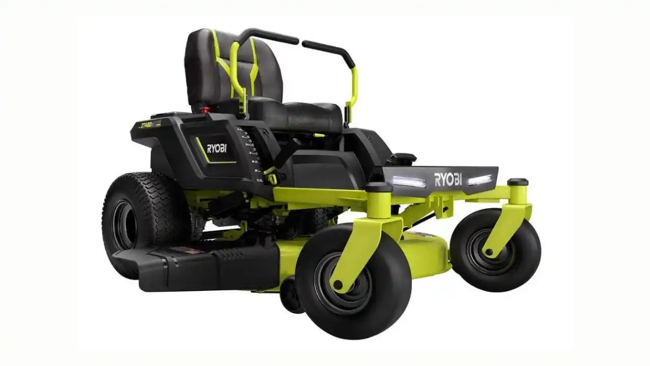 RYOBI 54-Inch 115 Ah Zero-Turn Electric Riding Lawn Mower