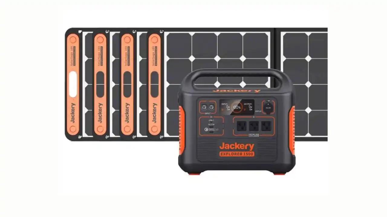 Jackery Solar Generator 1500 portable power station