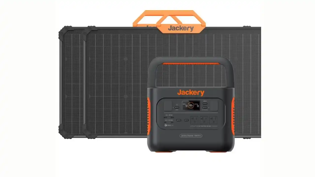 Jackery solar generator 1000 Pro solar powered power station
