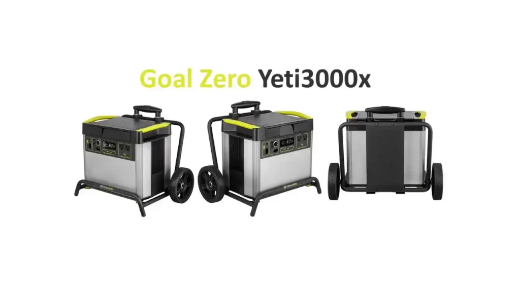 Goal Zero Yeti 3000X Portable Power Station