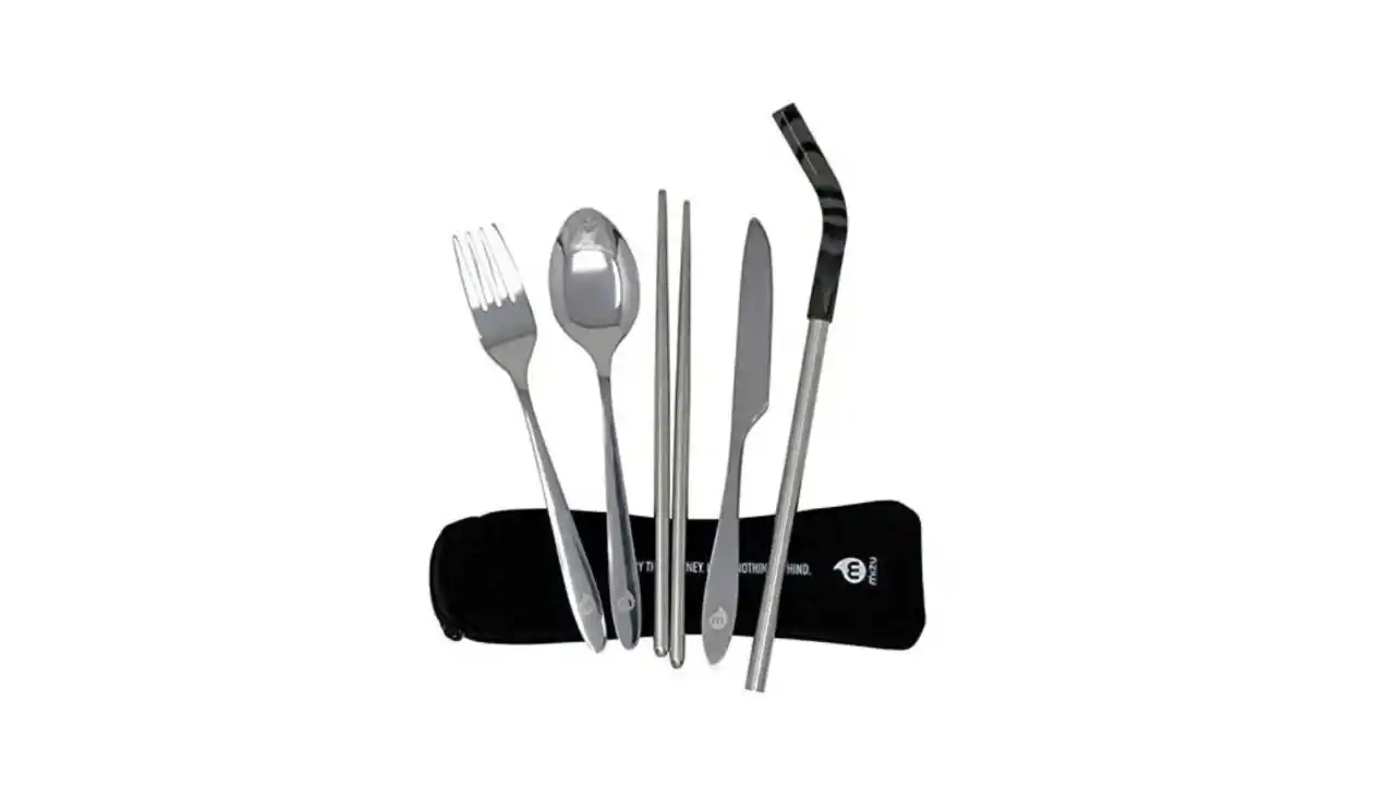 Stainless Steel Straws and Cutlery
