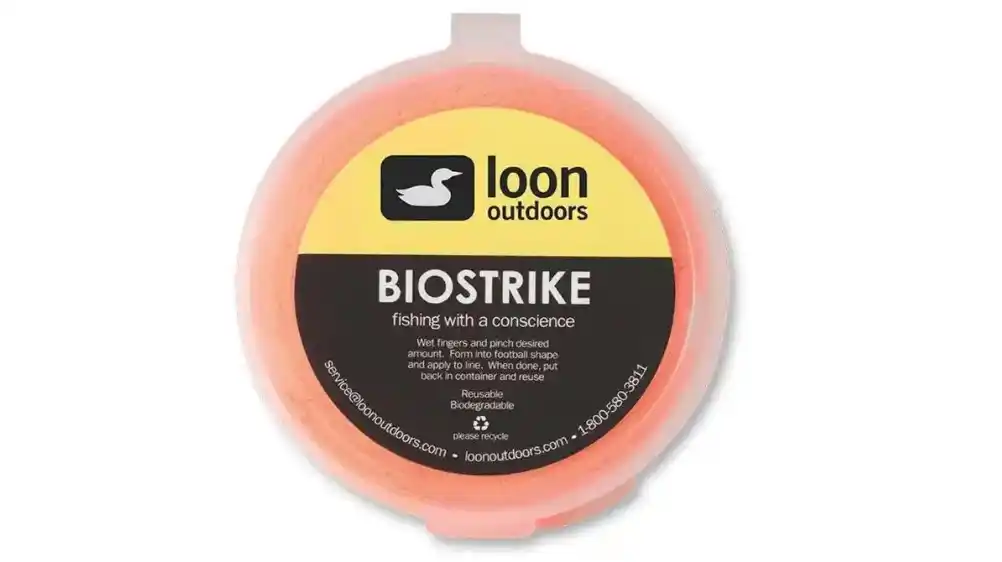 Loon Outdoors Biostrike Orange biodegradable fishing line