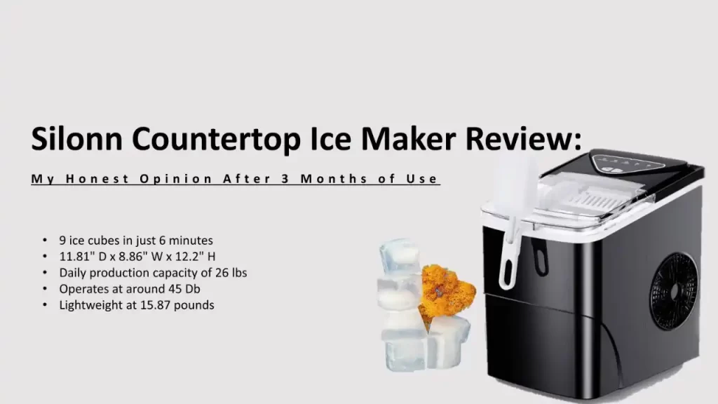 Silonn Countertop Ice Maker