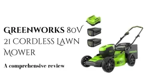 Greenworks 80V 21 Cordless Lawn Mower