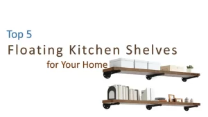 Floating Kitchen Shelves