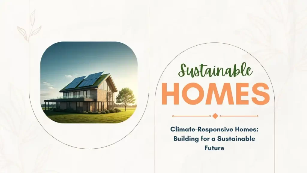 Climate-Responsive Homes: Building for a Sustainable Future