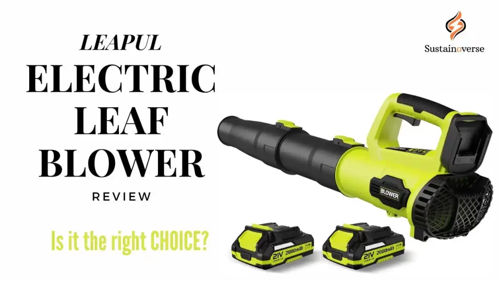 LEAPUL Electric Leaf Blower
