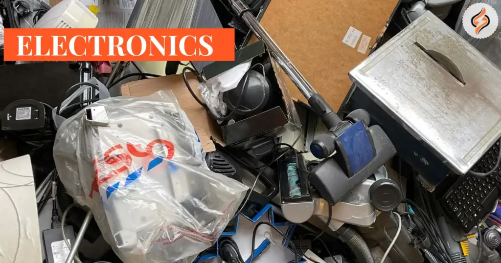 Electronics: One of the 5 items that are usually recycled