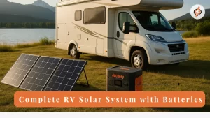 Complete RV Solar System with Batteries